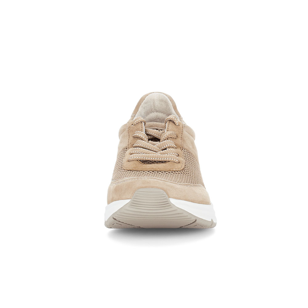 Gabor rollingsoft Sneaker in Sand - Frontansicht
