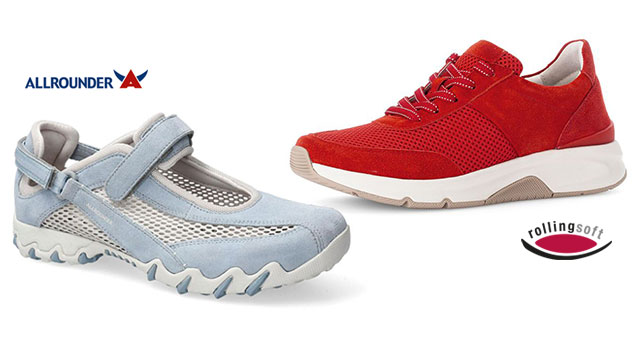 Summer-Sale bei KAPHINGST: Entdecken Sie tolle Schuhmarken wie Allrounder oder Gabor rollingsoft