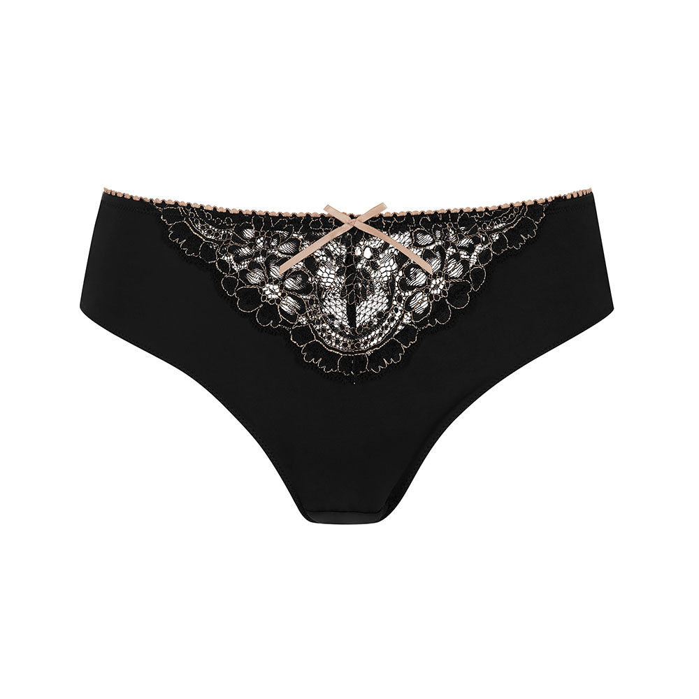 Amoena Alina Panty in Schwarz/Sand