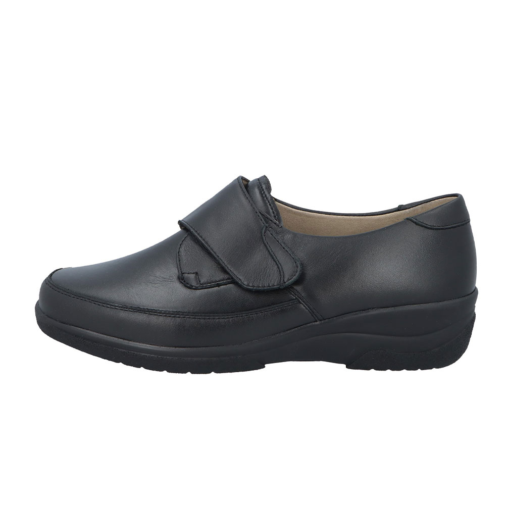 Solidus Damen-Halbschuh Hedda in Schwarz - Aussenseite