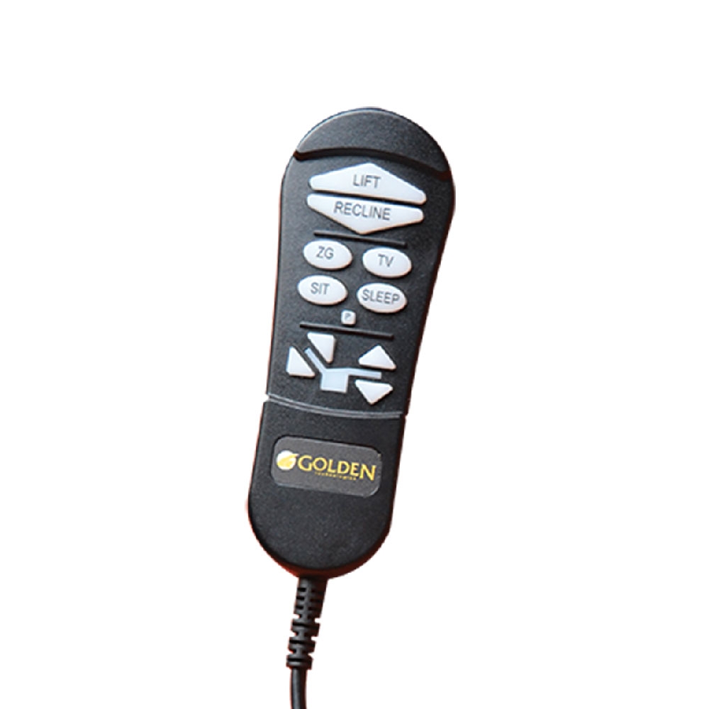 Golden Komfort Luxus Aufstehsessel, Ferndbedienung für 2-motorigen Golden Aufstehsessel