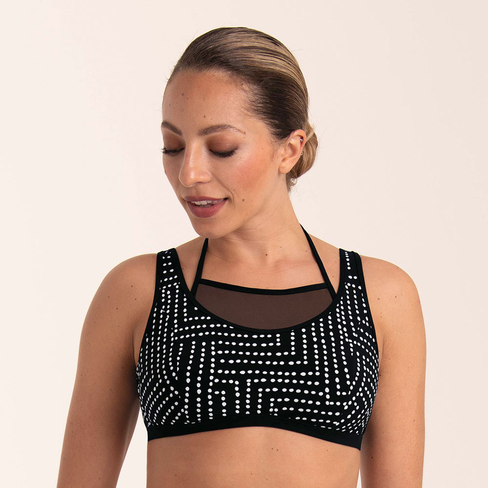 Anita care Bikinitop Simple Art Tabala in Schwarz - Model