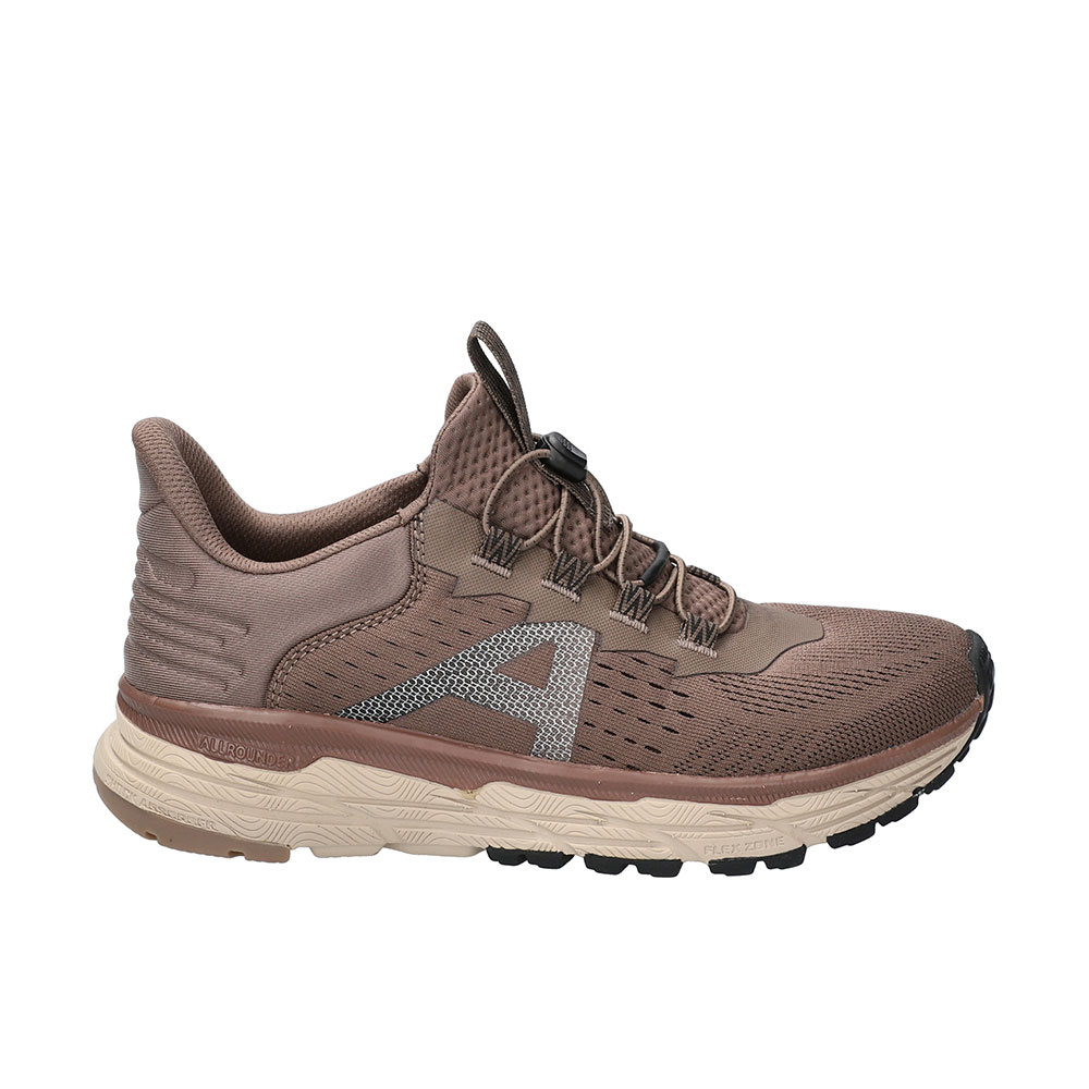 Allrounder Sneaker Terra in Braun mit elastischer Schnürung