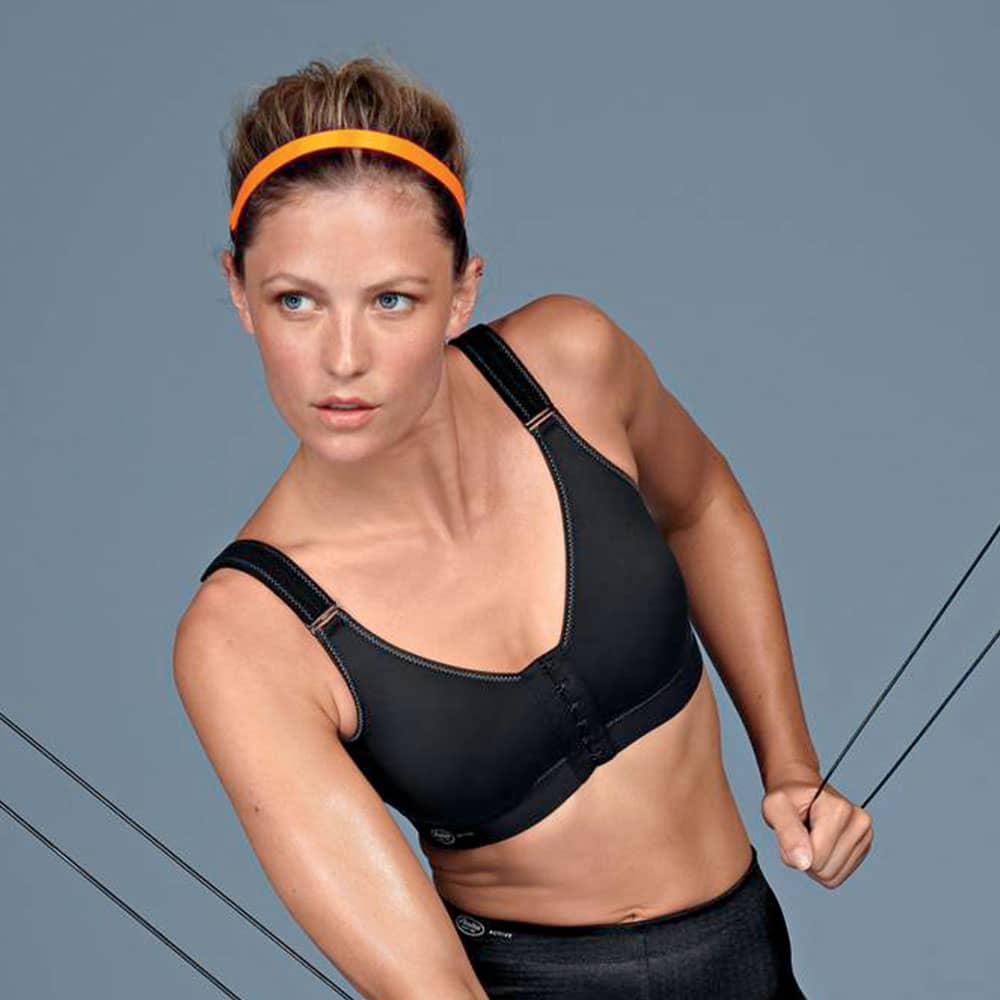 Anita active Sport-BH frontline open 5523 in Schwarz - Model Anita active Sport-BH frontline open 5523 in Schwarz - Model