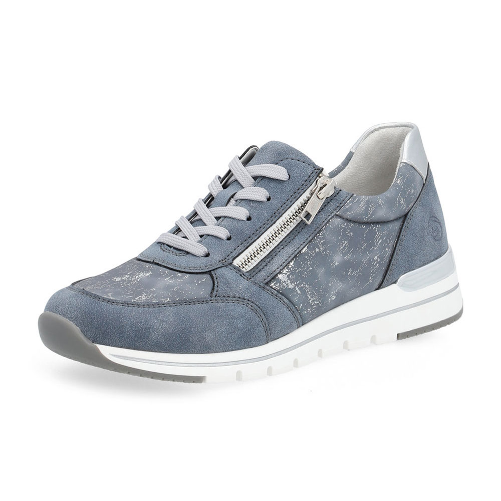 Remonte Damen Sneaker Pazifikblau Remonte Damen Sneaker Pazifikblau seitlich vorne