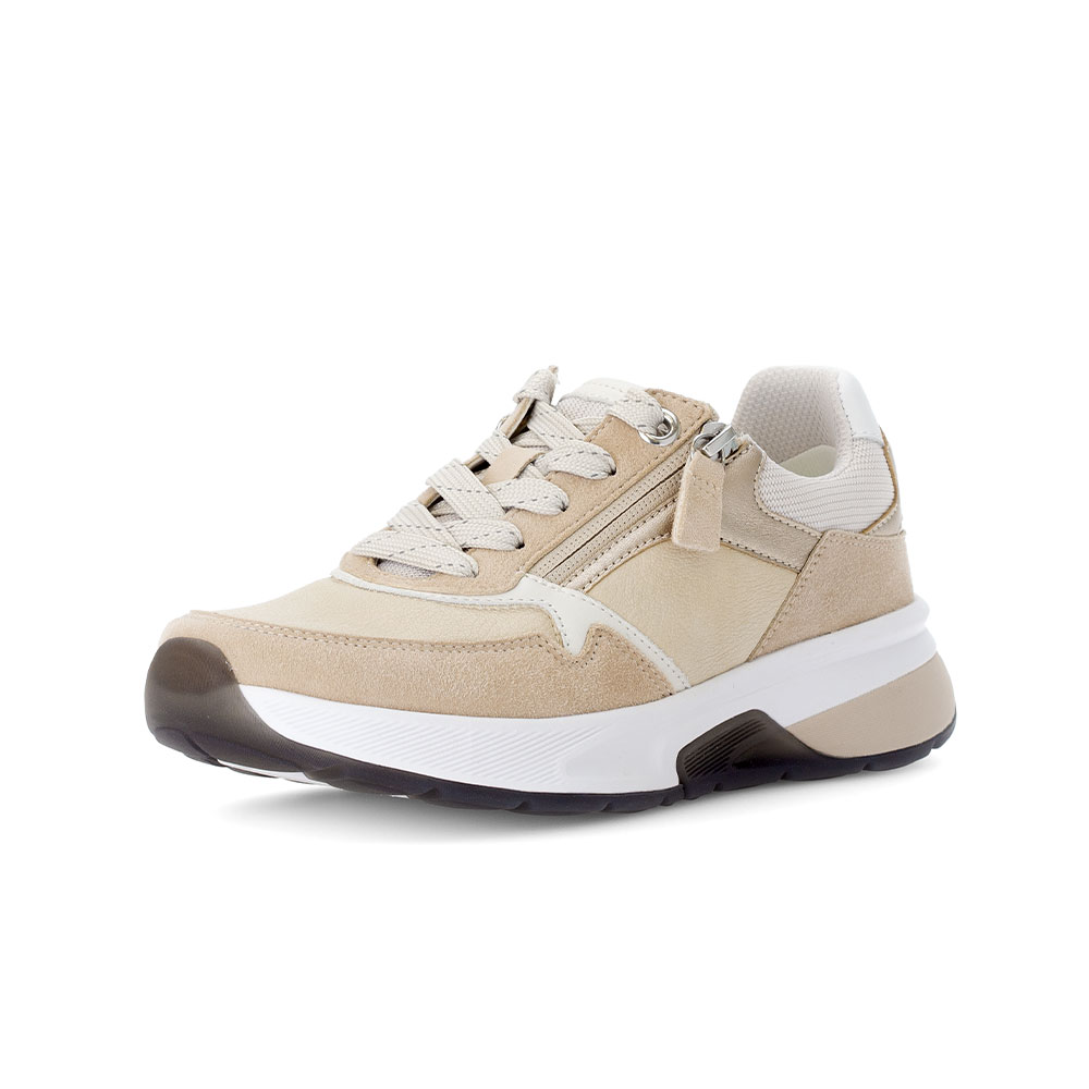 Gabor Rollingsoft Sneaker Leinen/Puder