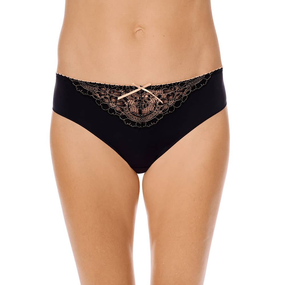 Amoena Alina Panty in Schwarz/Sand - Model Amoena Alina Panty in Schwarz/Sand - Model
