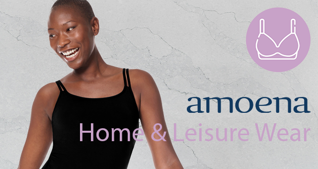 Die Home- & Leisure-Wear-Kollektion von Amoena bietet bequeme und vielseitige Mode für Zuhause.