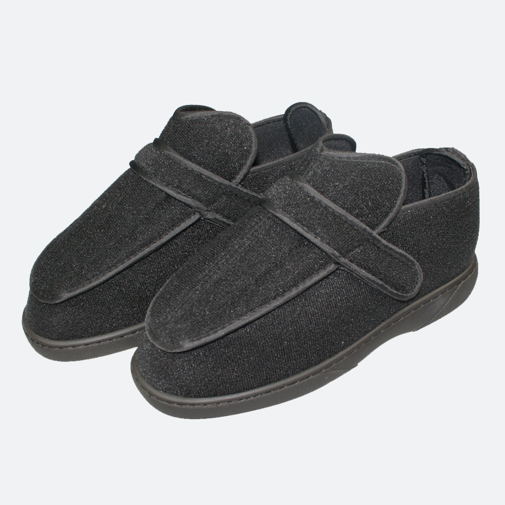 Werkmeister Wewa® Ped flach Therapieschuhe - bequeme Schuhe bei geschwollenen und schmerzempfindlichen Füßen, Farbe: Schwarz