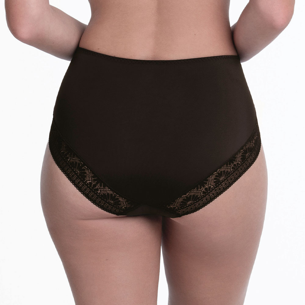 Anita care Taillenslip Mary in Schwarz - Model Rückseite