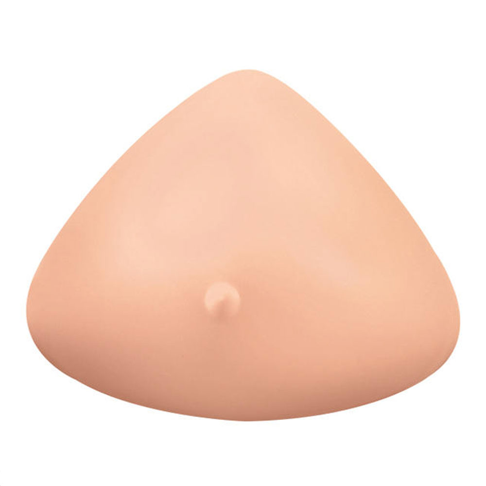 Amoena Contact 2S, symmetrische Brustprothese mit selbsthaftender Schicht, Vorderseite