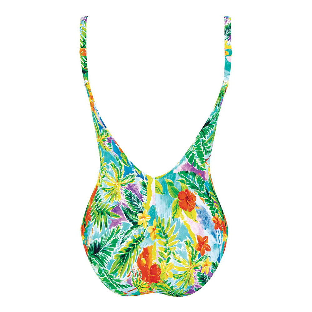 Anita care Badeanzug Tropical Life Merritt in Bunt - Rückansicht 2