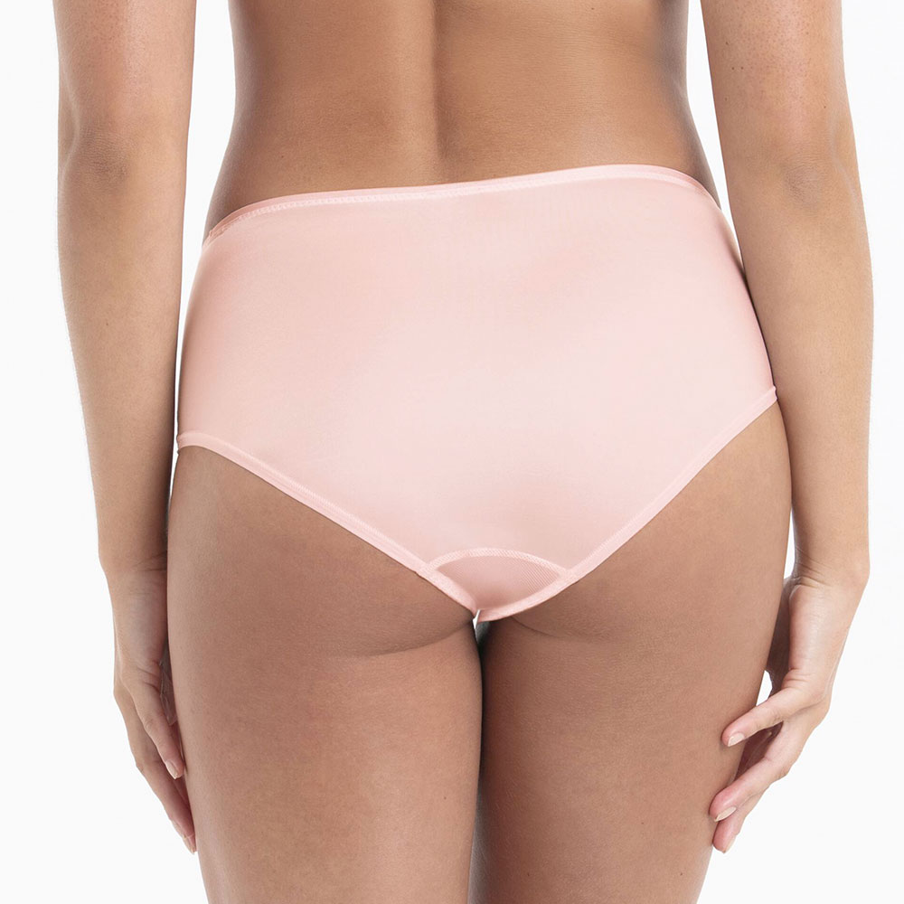 Anita Taillenslip Plus Suzette in wild rose am model Rueckseite