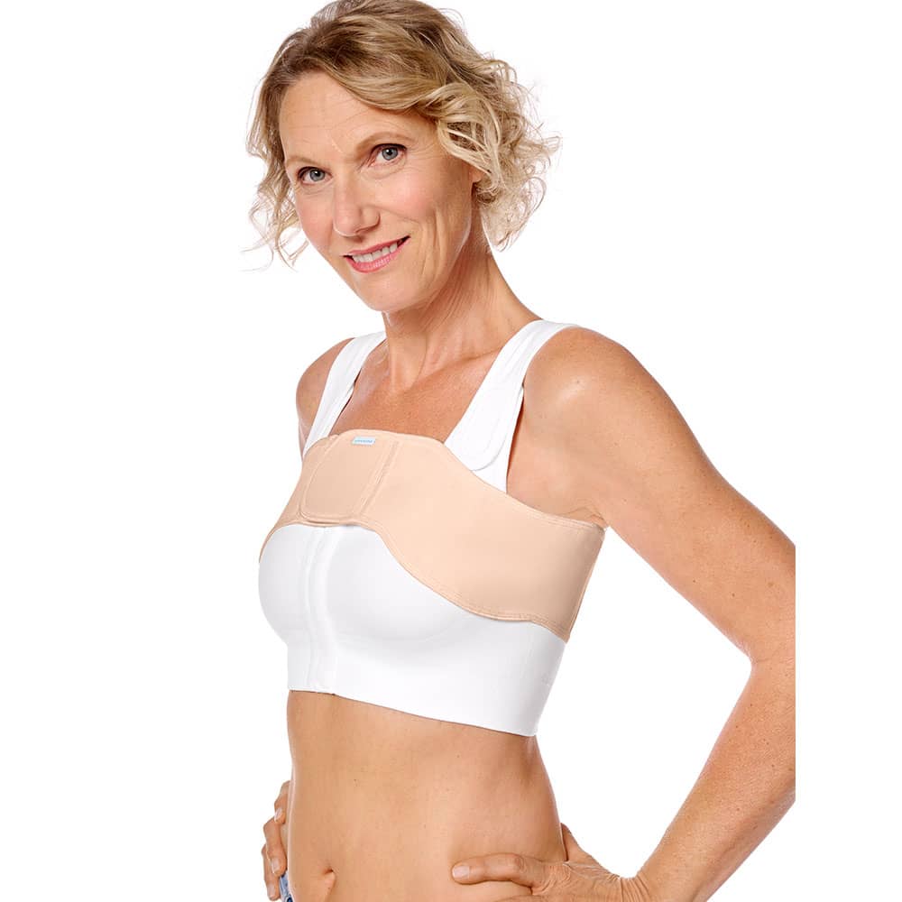 Amoena Anatomischer Kompressionsgürtel in Rose Nude - Model Amoena Anatomischer Kompressionsgürtel in Rose Nude - Model