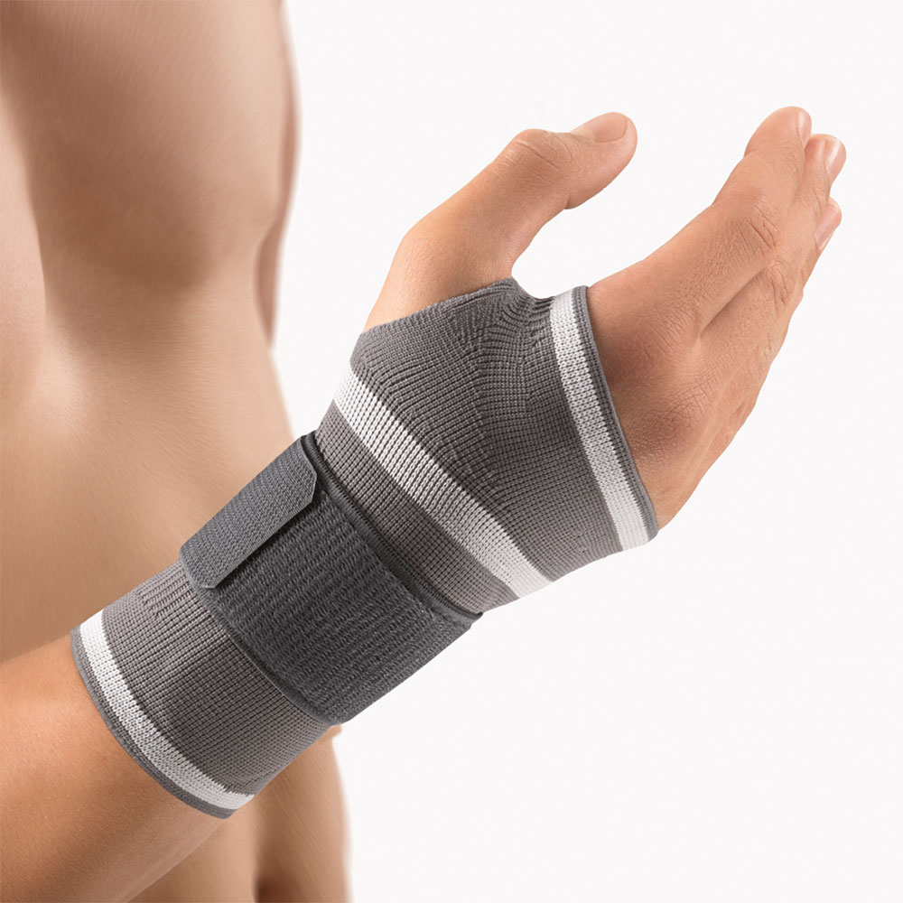 Bort Handgelenkbandage activemed getragen an der Hand