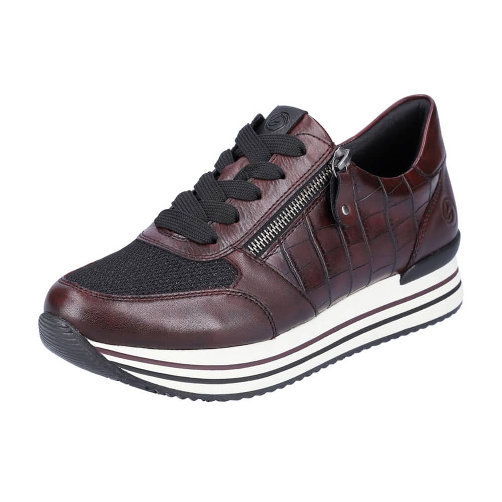 Remonte Sneaker D1300-35 in Weinrot