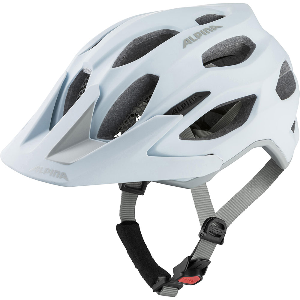 Alpina Fahrradhelm Carapax 2.0 dove blue Alpina Fahrradhelm Carapax 2.0 dove blue grey schräg