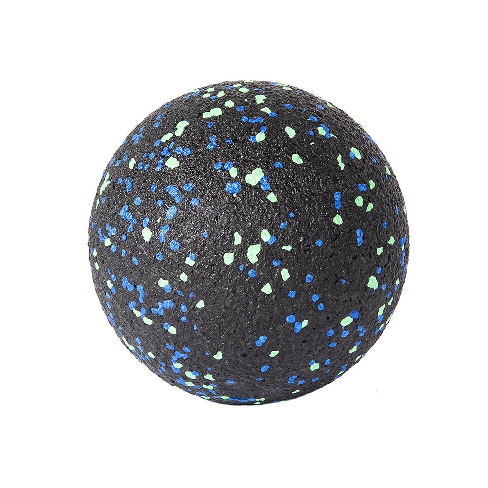 schwarz| Artzt vitality Blackroll Ball, Farbe: Schwarz / Azur / Grün,  Massageball zur Selbstmassage bei Faszienverklebungen oder Verhärtungen