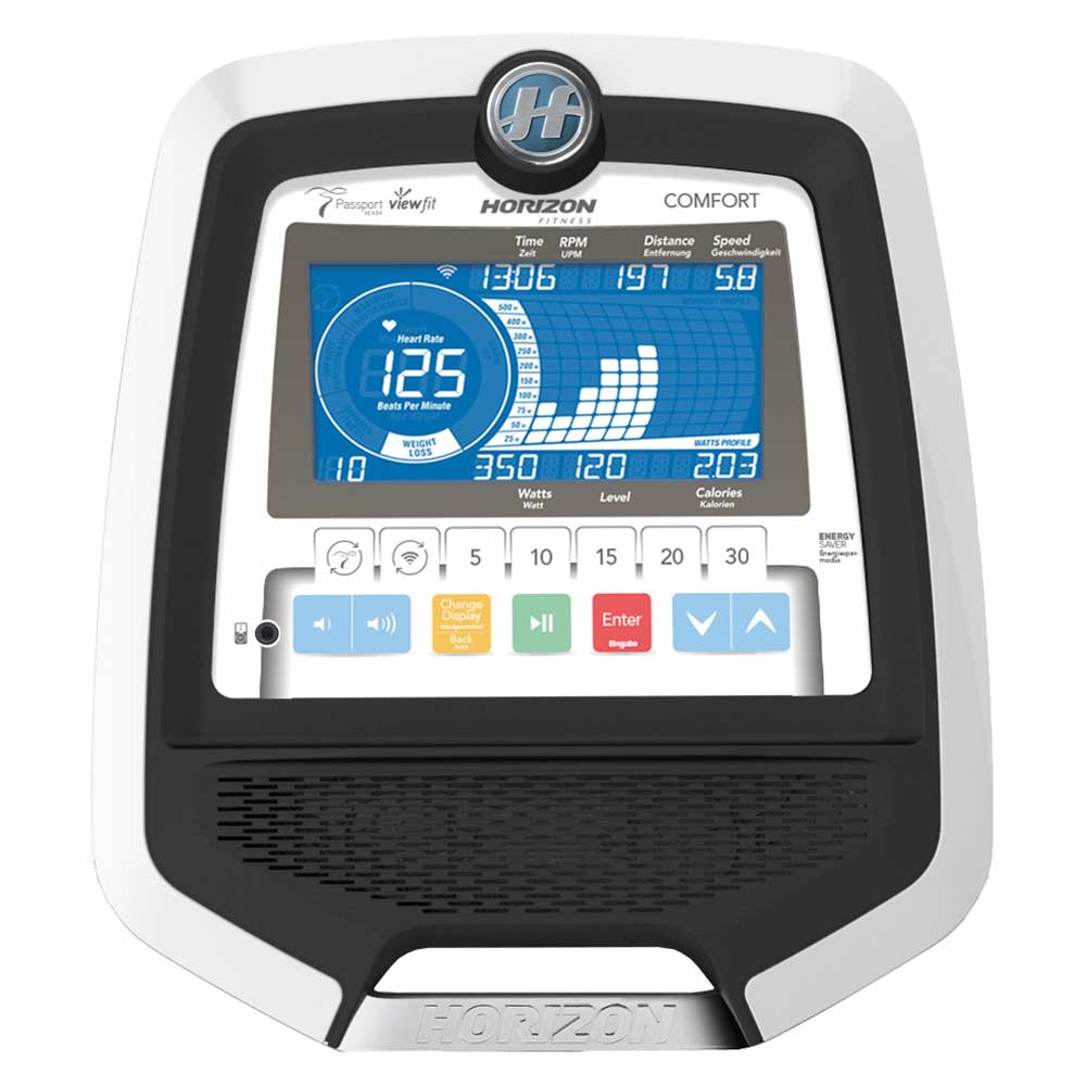 Horizon Ergometer Comfort R8.0 LCD Fenster