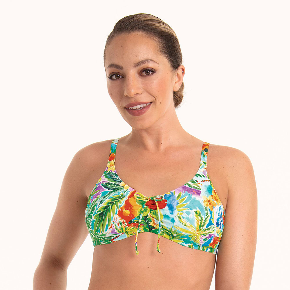 Anita care Bikinitop Tropical Life Santa Rosa in Bunt - Model