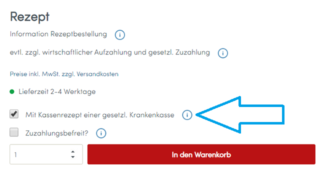 Rezept Bestellung Bei kaphingst.de einfach mit Rezept bestellen