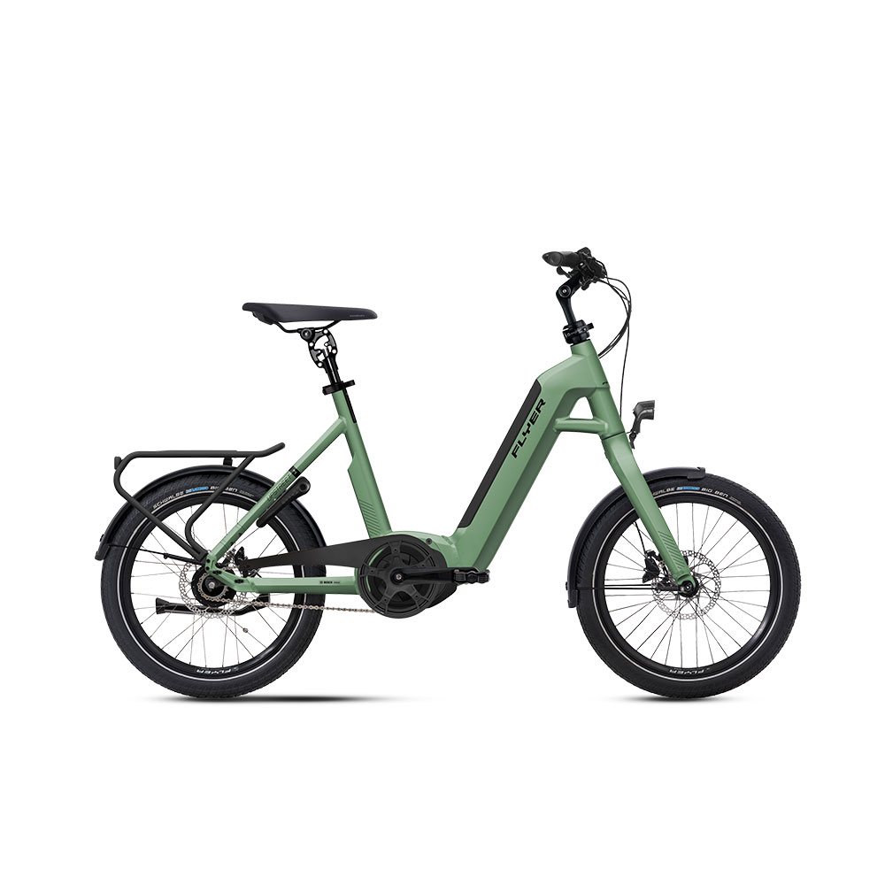 FLYER E-Bike Upstreet1 5.40 in Grün FLYER E-Bike Upstreet1 5.40 in Grün