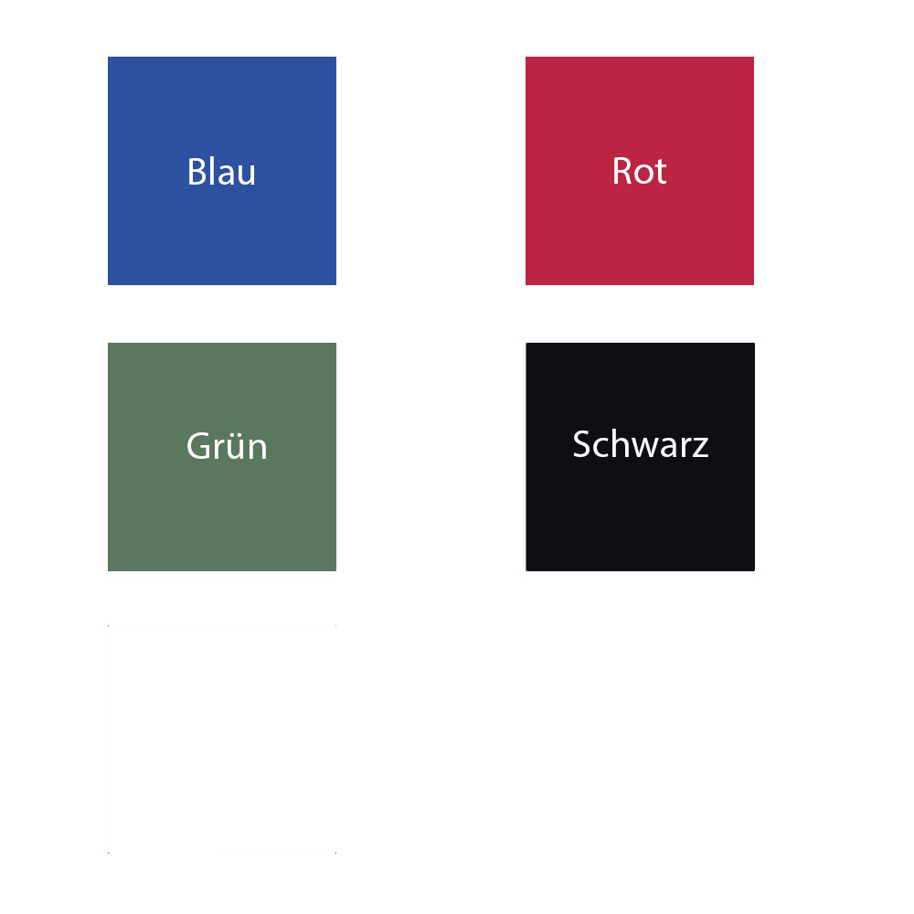 Farbauswahl für Werkmeister Sitty® Basic Keilkissen