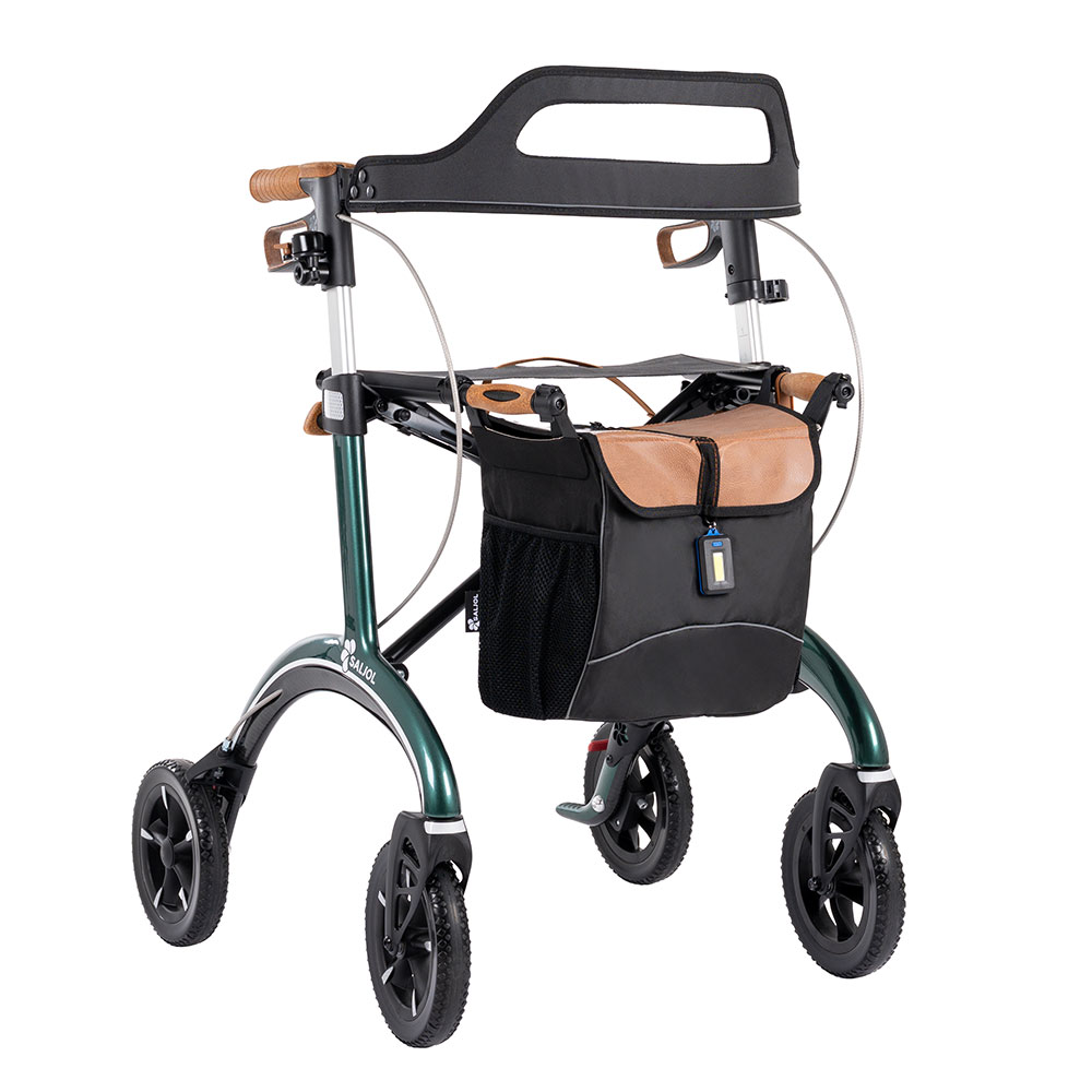 Saljol Rollator Carbon - mit kompletter Ausstattung