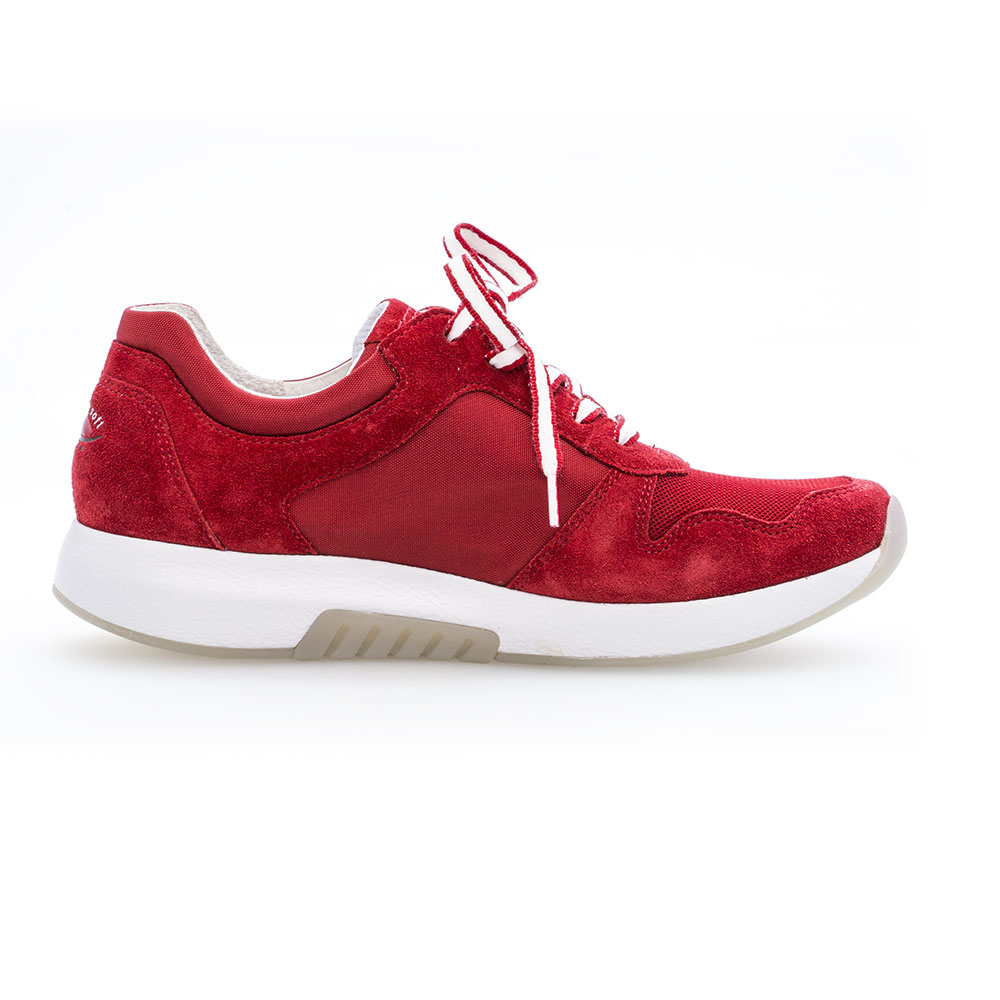 Gabor rollingsoft Sneaker in Rot - Ansicht Innenseite