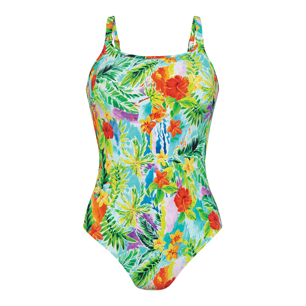 Anita care Badeanzug Tropical Life Merritt in Bunt