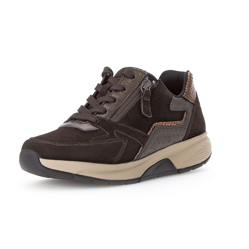 Gabor Rollingsoft Sneaker in Schokobraun Gabor Rollingsoft Sneaker in Schokobraun