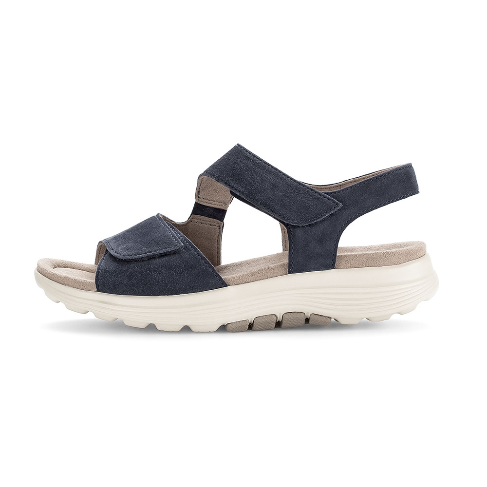 Gabor Rolingsoft Sandale Dunkelblau Aussenseite