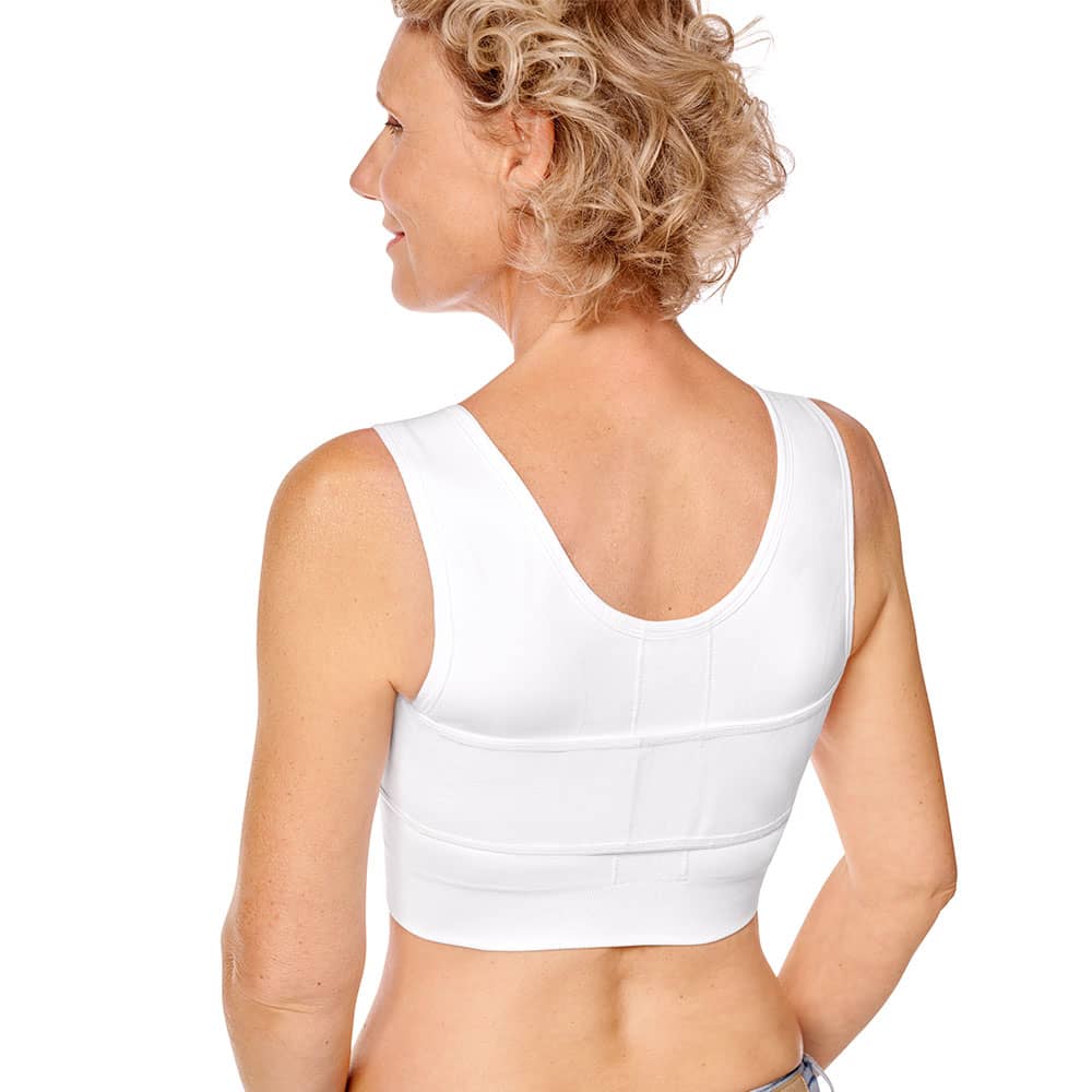 Amoena Anatomischer Kompressions-Gürtel Amoena Anatomischer Kompressionsgürtel in Weiß - Model Rückseite