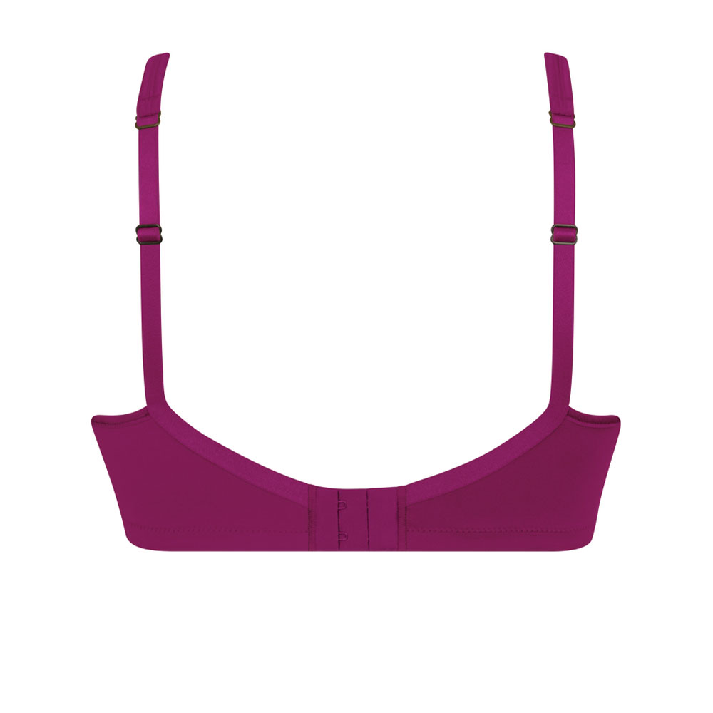 Amoena Prothesen-BH Tonya in Purple Wine - Rückseite