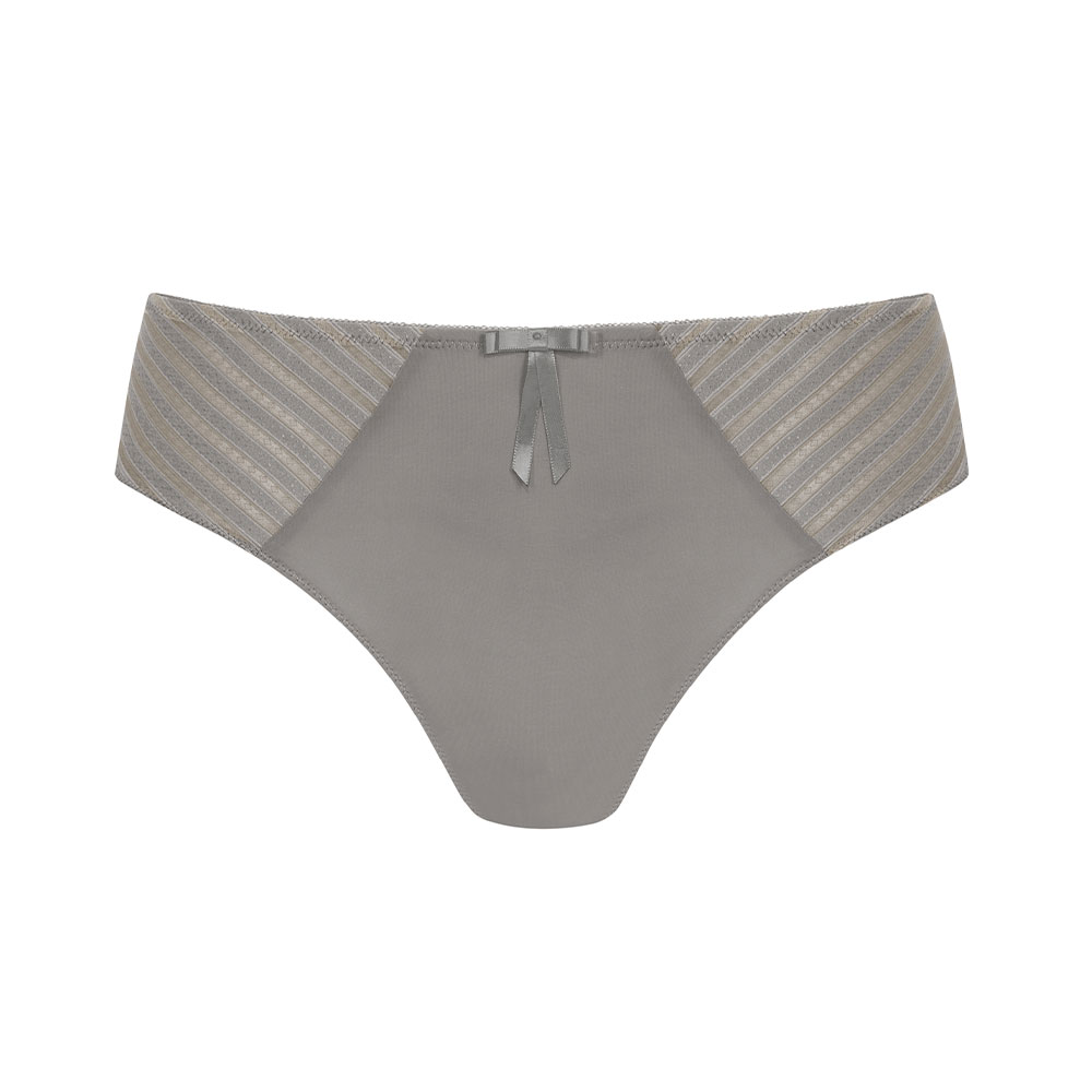 Amoena Urban Stripes Panty grau Ansicht vorne