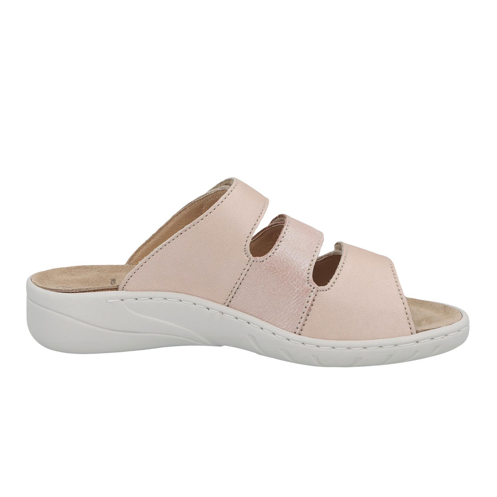 Solidus Pantolette Wellness Spezial in Puder - Innenseite