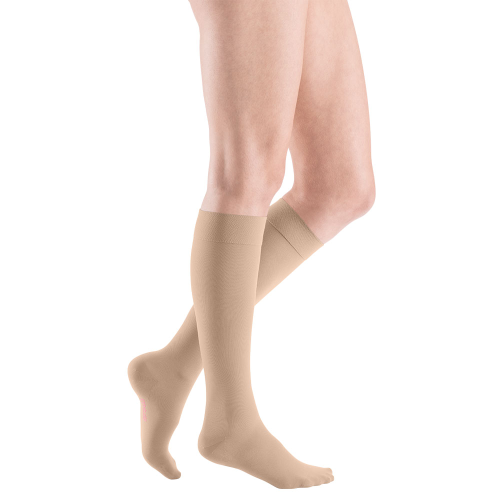 mediven elegance Kompressionskniestrumpf in Beige