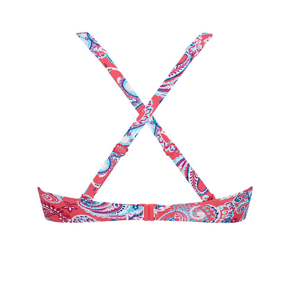 Amoena Bikinitop Barbados SB in Pink/Multi - Rückseite Variante 2