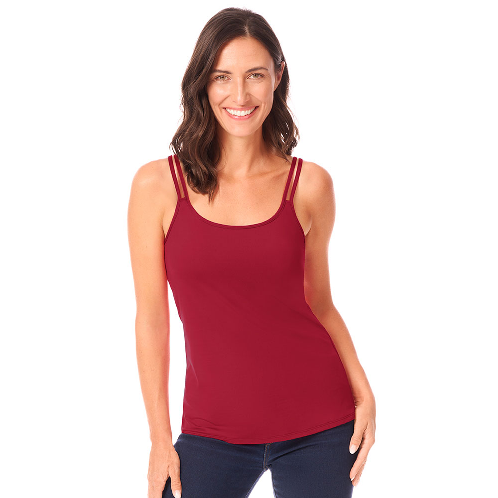 Amoena Valletta Top in Chili - Model Amoena Valletta Top in Chili - Model