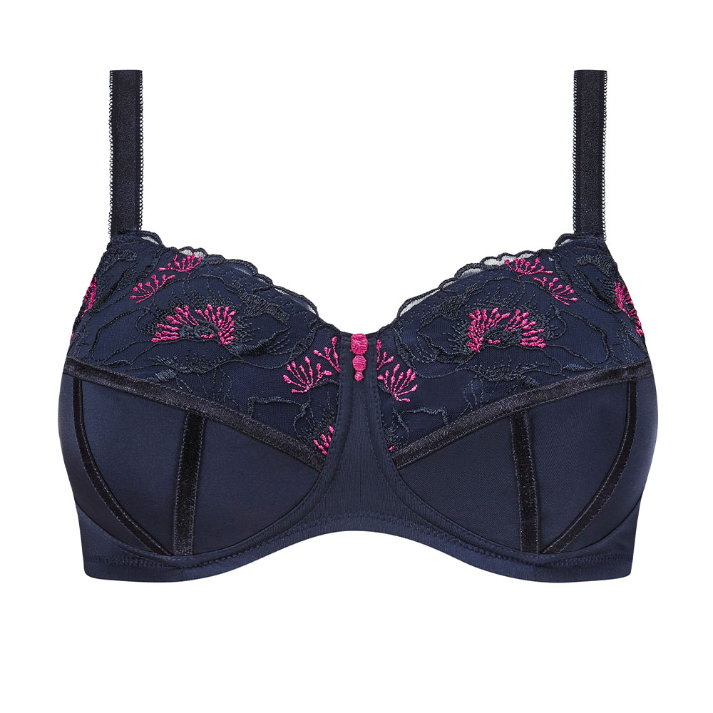 Amoena Prothesen-BH Delila SB in Dunkelblau/Magenta Amoena Prothesen-BH Delila SB in Dunkelblau/Magenta