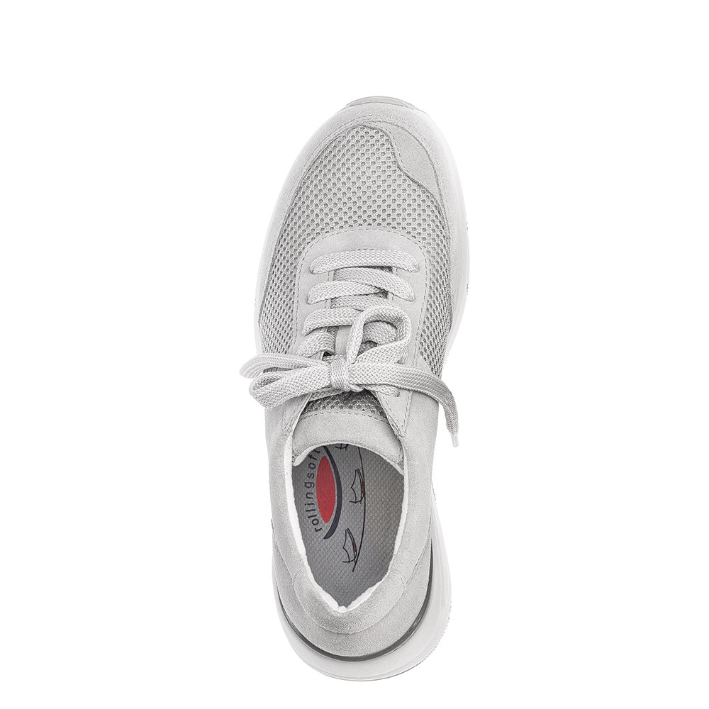 Gabor Rollingsoft Sneaker Hellgrau - Oben