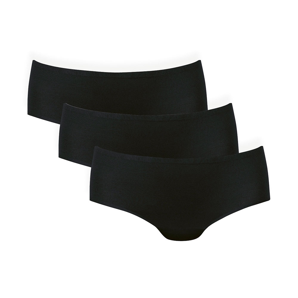 Anita Hipster Essential 1343 im 3er Pack - Schwarz