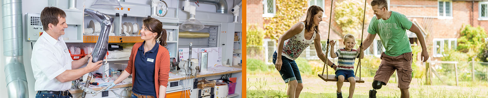 Orthopädie-Technik Kaphingst Dank modernem Prothesenbau wieder aktiv am Leben teilhaben