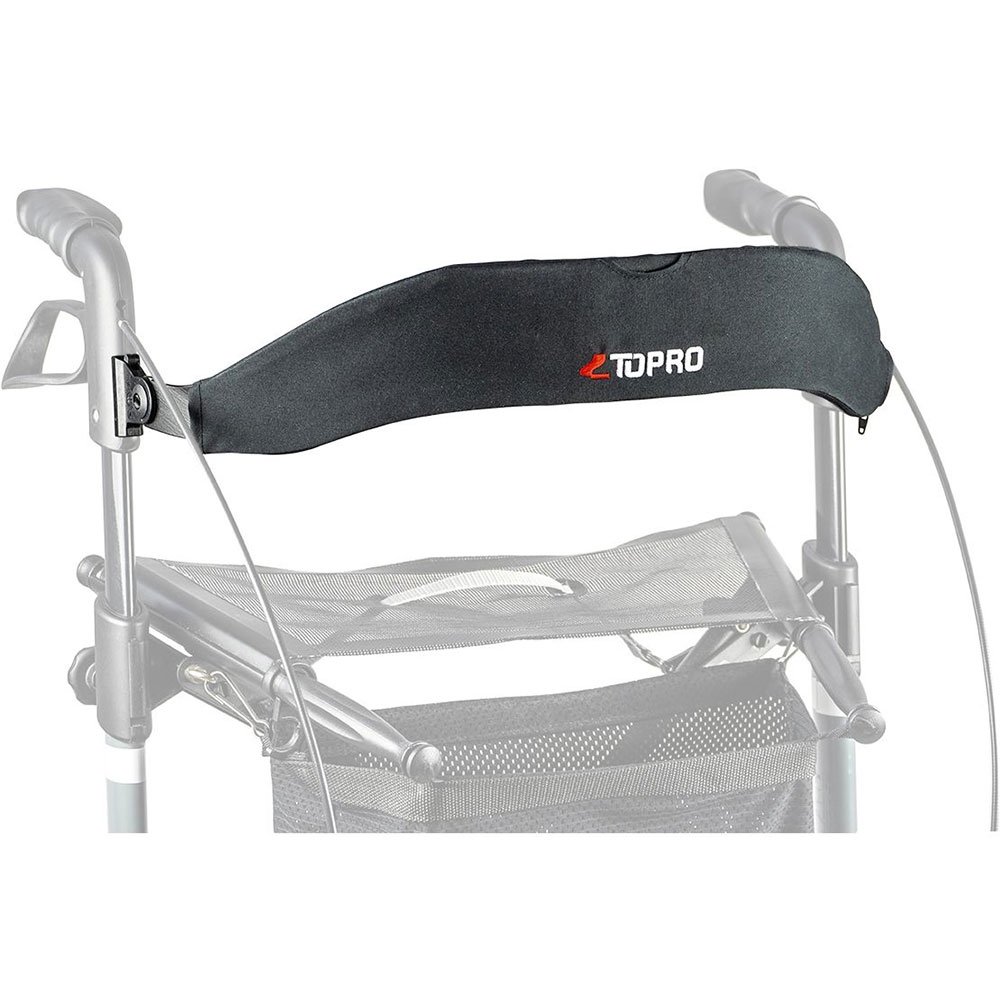 Für mehr Sicherheit und Komfort beim Sitzen auf dem Rollator: Der Rollator-Rückengurt von TOPRO.
