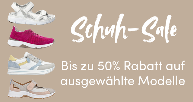 Keyvisual Bequemschuhe Sale 2024/2025