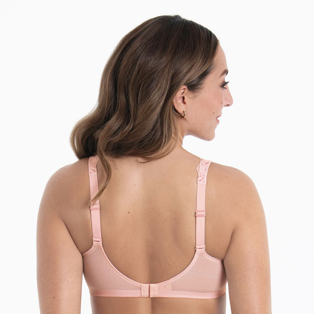 Anita BH Suzette in wild rose am Model Rueckseite