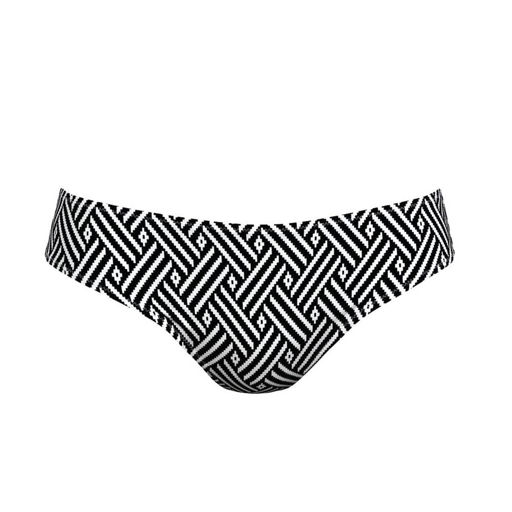 Anita care Bikini-Hose Geometric Tile Freisteller schwarz-weißes Muster