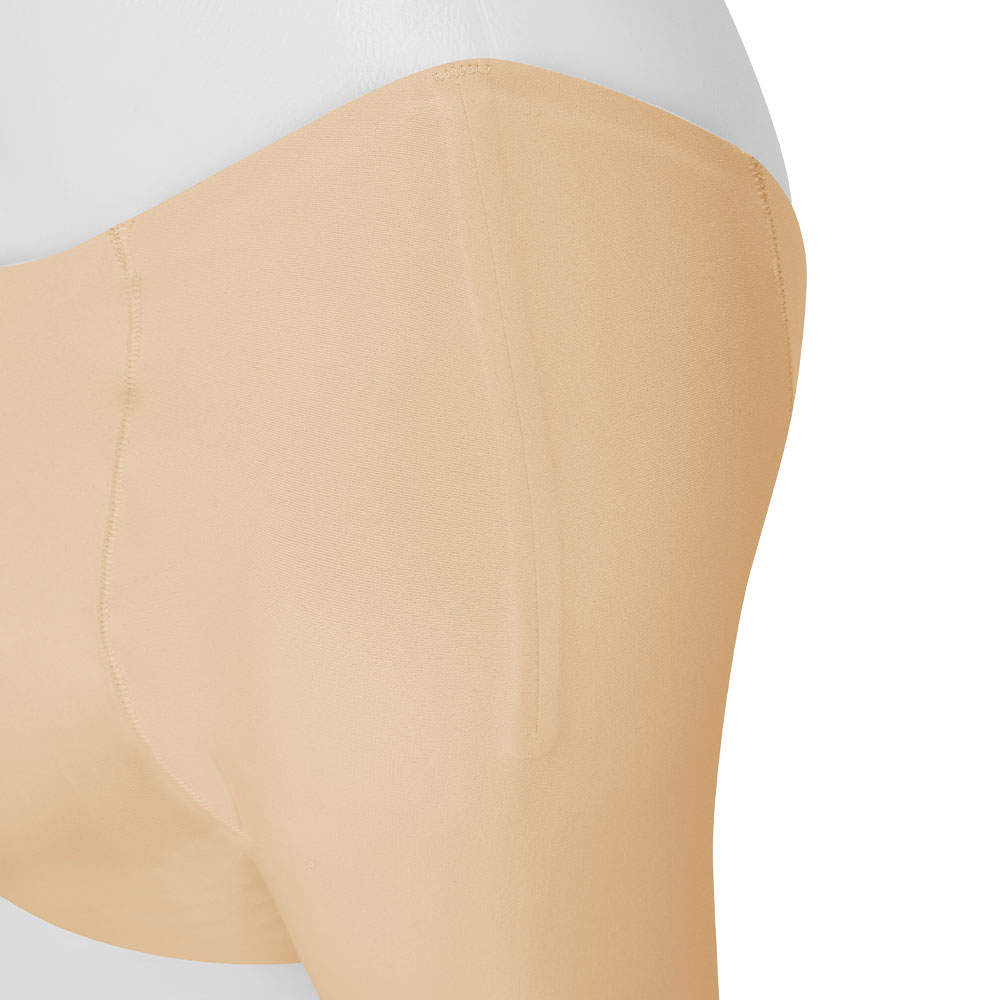 Amoena Prothesen-BH Luisa SB in Sand - Detail Raglan-Ärmel 2