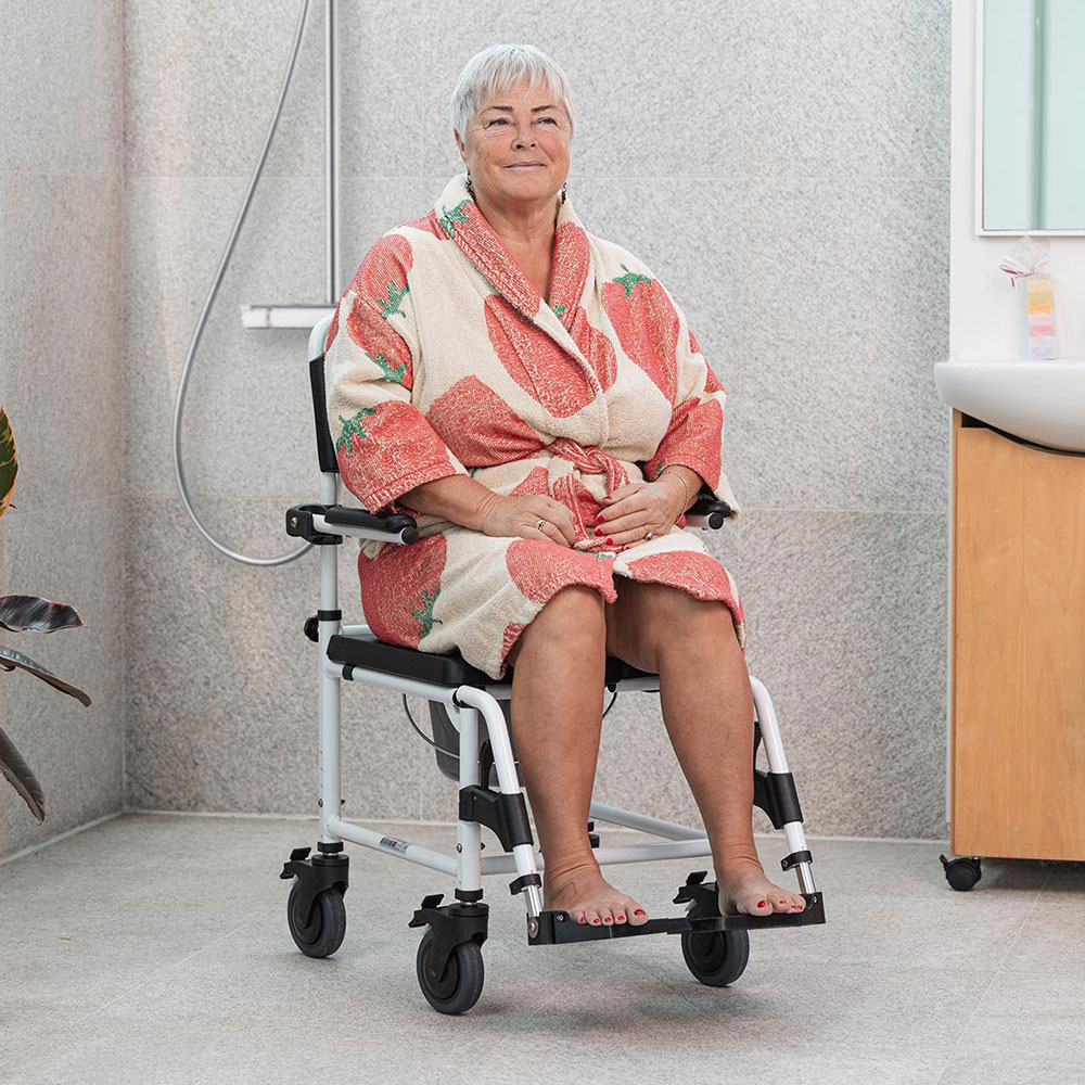 Mobilex Dusch- und Toilettenstuhl Kakadu XL Mobilex Dusch- und Toilettenstuhl Kakadu XL