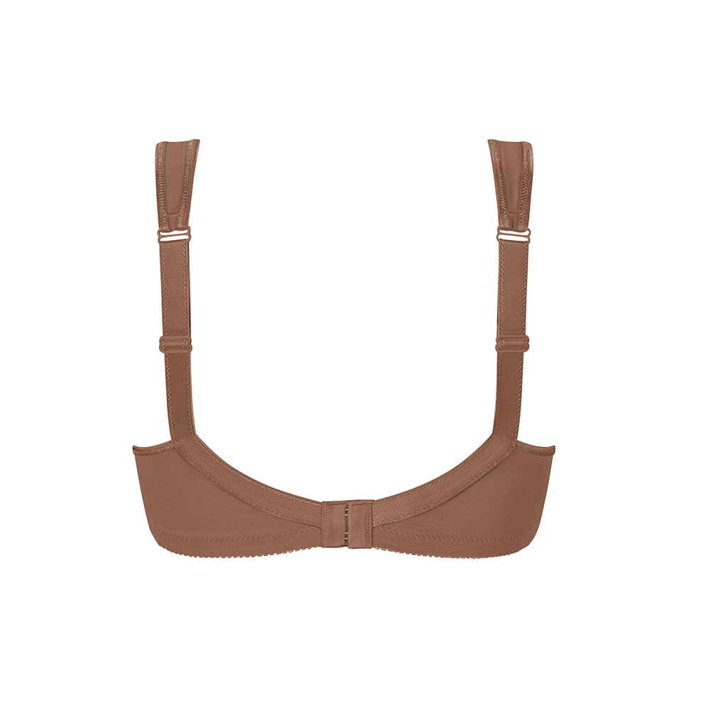 Amoena Prothesen-BH Isadora SB in Mocha - Rückseite Amoena Prothesen-BH Isadora SB in Mocha - Rückseite